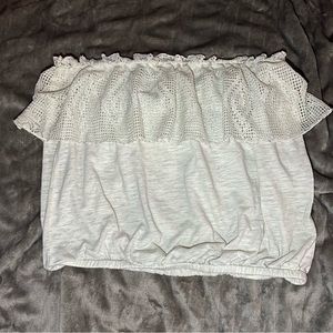 Mason + Mackenzie XL white tube top